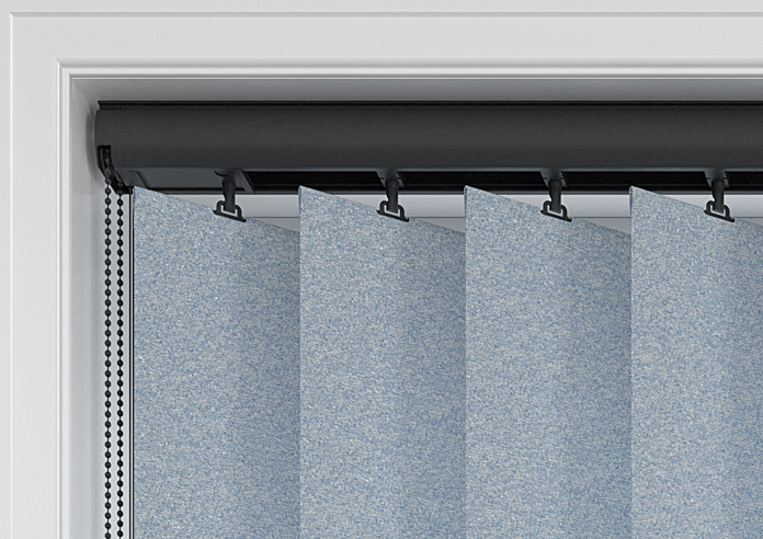 Shimmer (Blackout), Blue Eclipse - Vertical Blind - Image 11